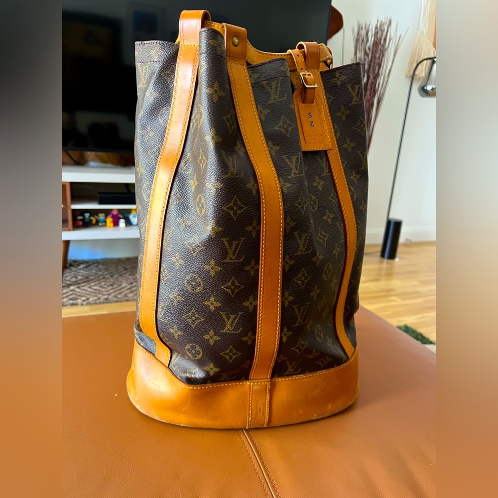 *rare* special order vintage Louis Vuitton Randonnee GM